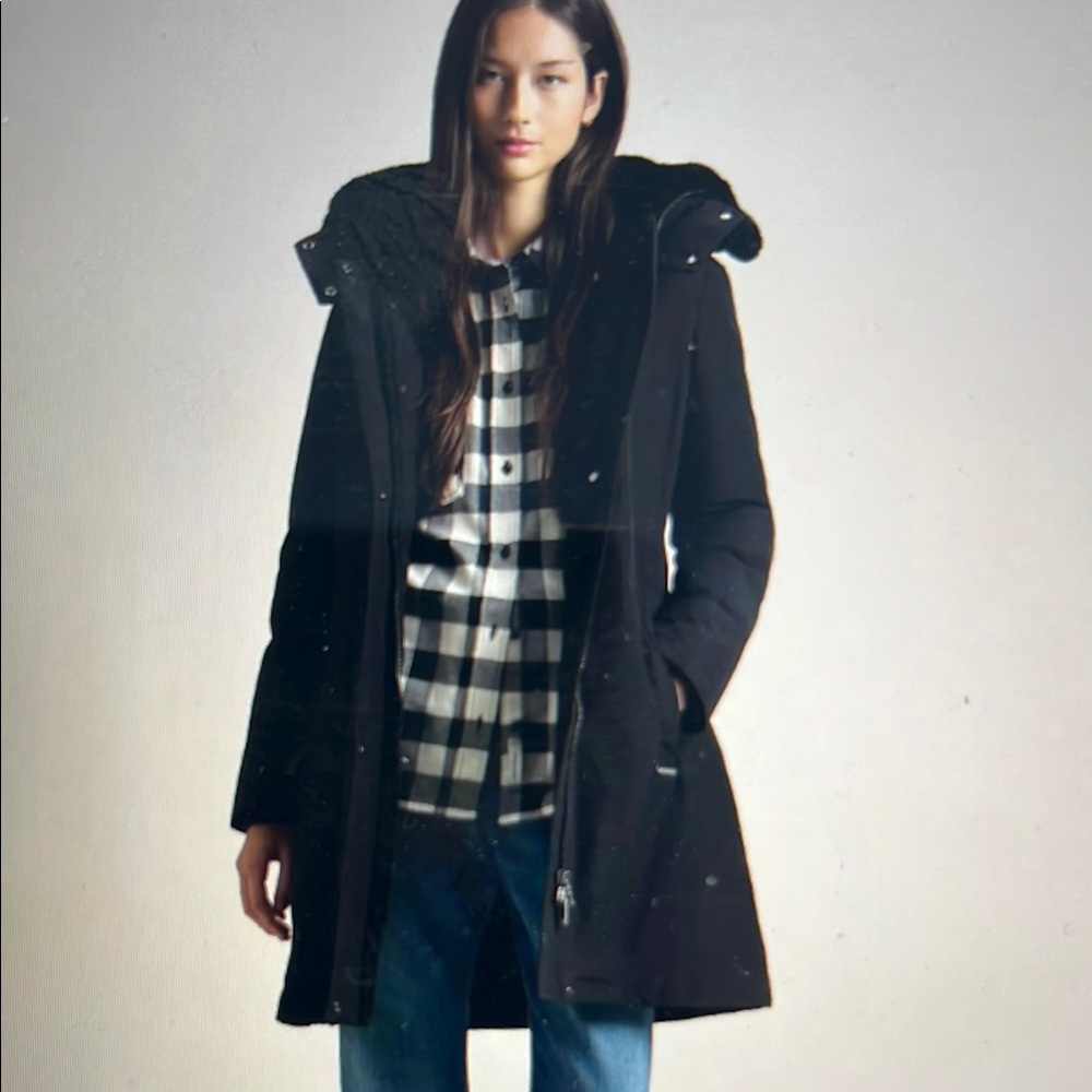 Woolrich Bow Bridge Parka in Ramar Cloth with faux fur
